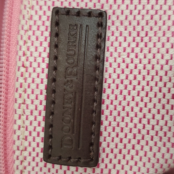 Dooney & Bourke Monogram Women Handbag, Medium, Light Beige and brown - Picture 15 of 16